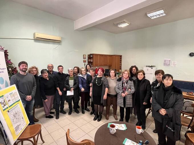 Φωτογραφία Ενημερωτική ομιλία για την οστεοπόρωση στο ΚΑΠΗ Επισκοπής σε συνεργασία με το Κέντρο Υγείας Νάουσας